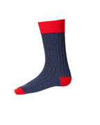 Bute Socks ~ Tartan Red