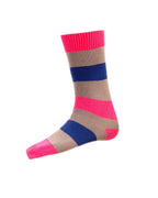 Striped Cotton Socks ~ Clematis