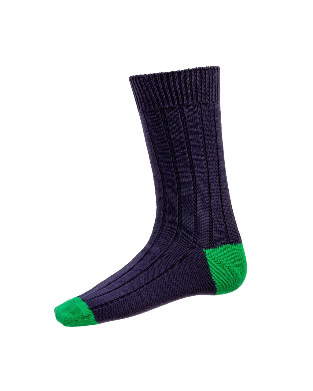 Chunky Cotton Socks ~ Marine