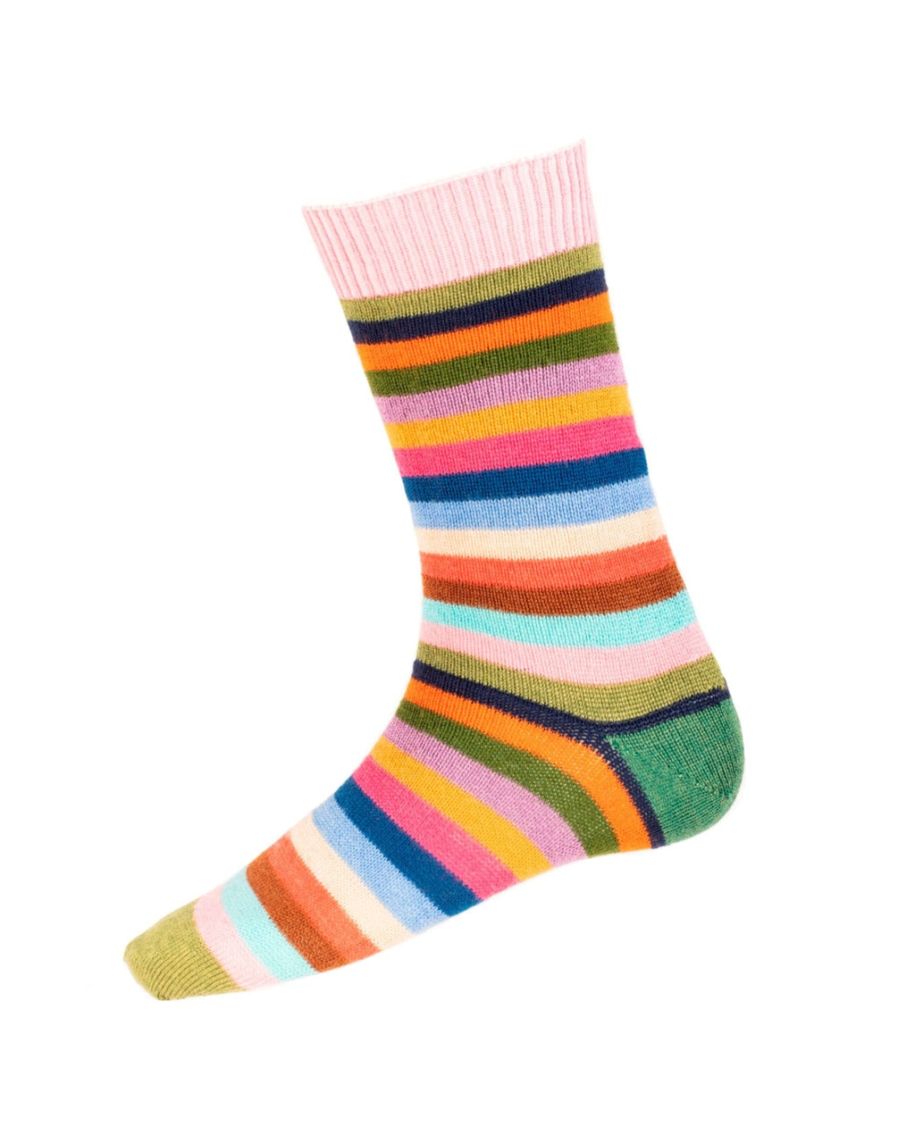 Stripy Socks ~ Rosewater