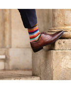 Stripy Socks ~ Rosewater