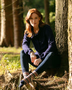 Ladies Fairisle Socks ~ Navy