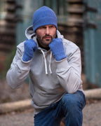 Gents Cashmere Gloves ~ Sapphire