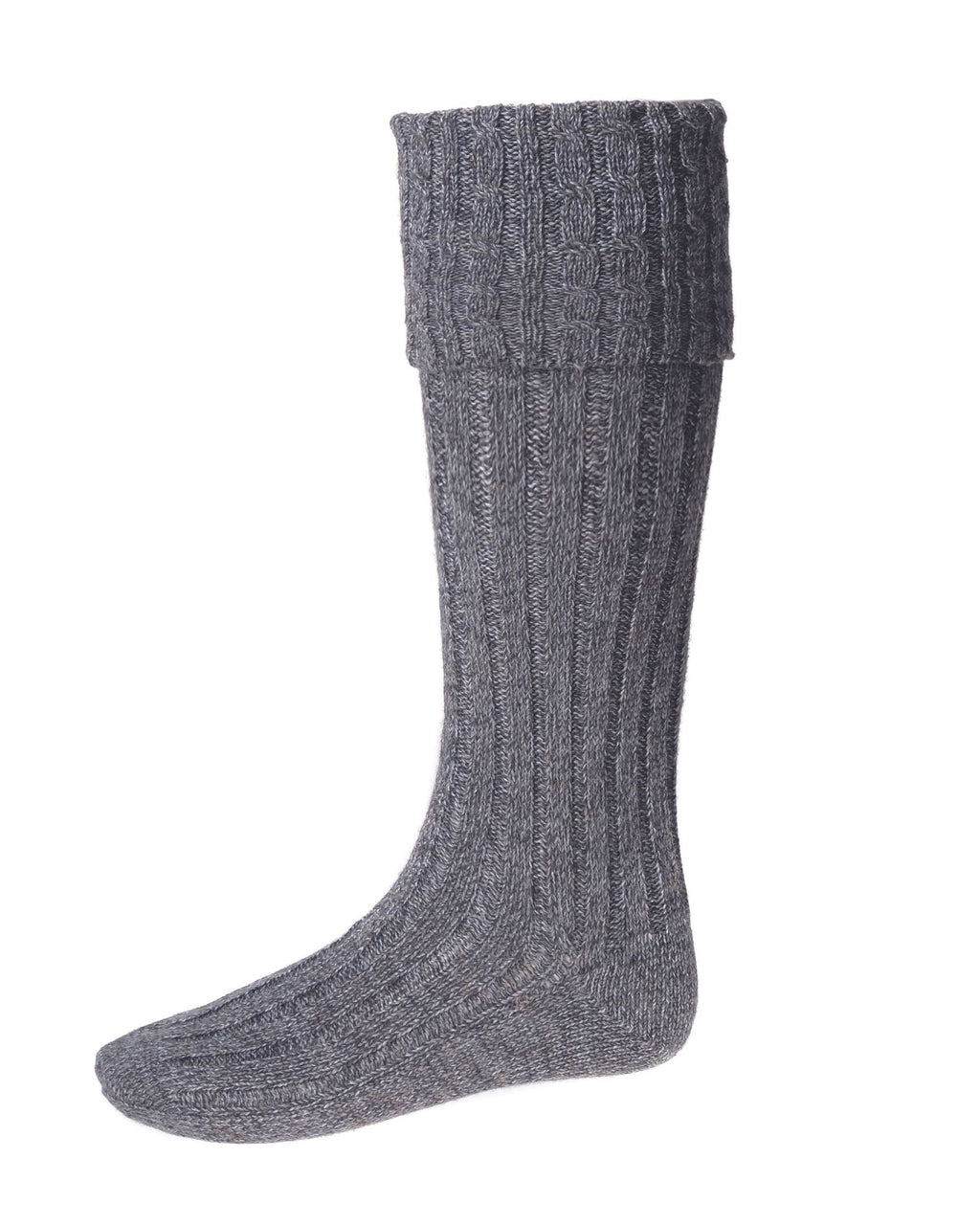 Hebridean Socks ~ Gunmetal
