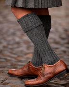 Hebridean Socks ~ Gunmetal