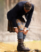 Hebridean Socks ~ Blue Lovat