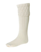 Lewis Socks ~ Ecru