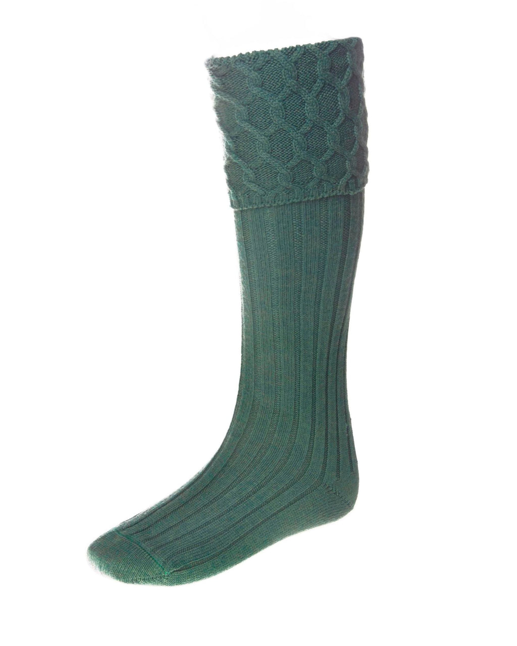 Lewis Socks ~ Ancient Green