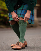 Lewis Socks ~ Ancient Green