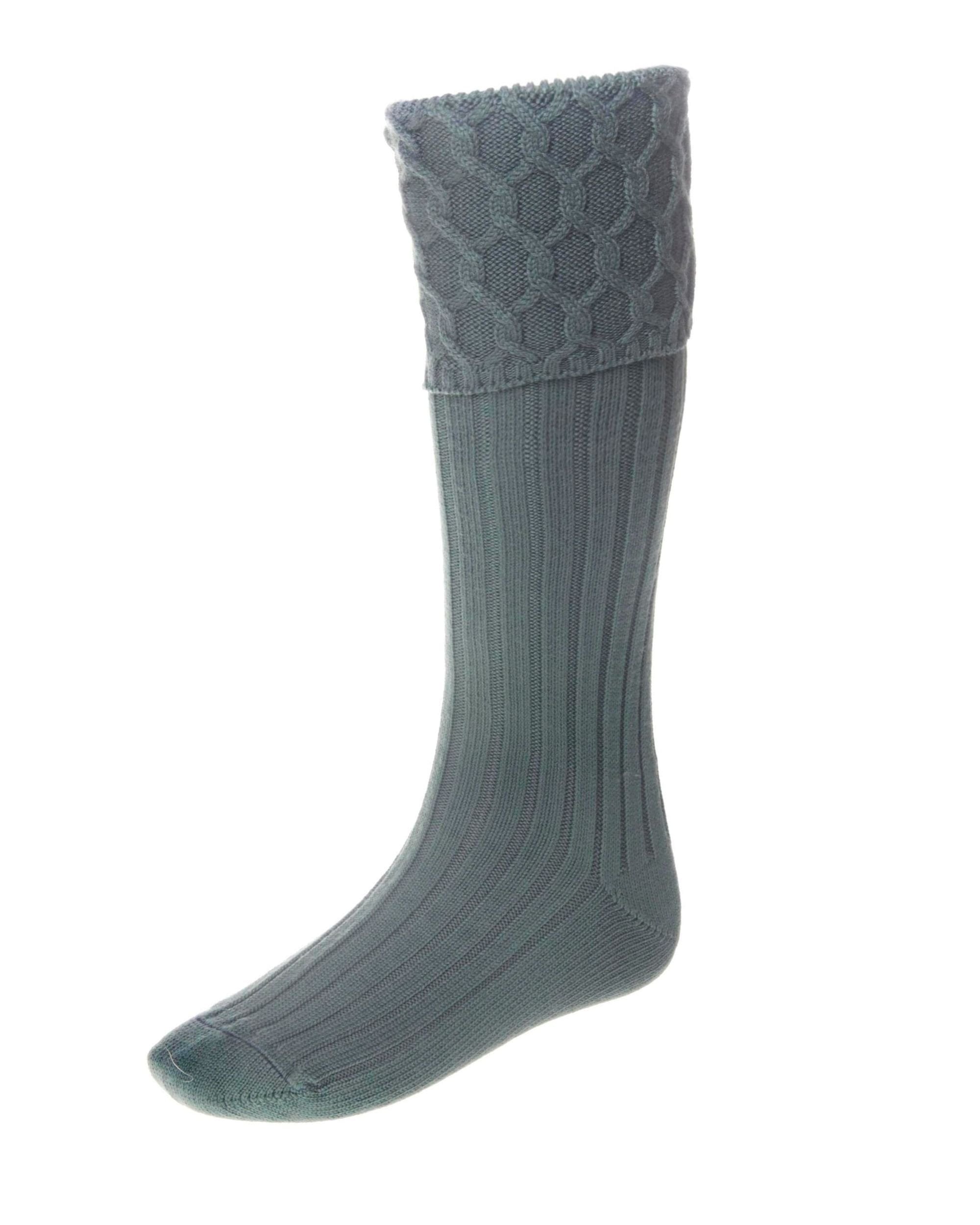 Lewis Socks ~ Mid Grey