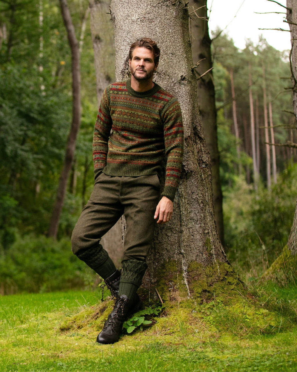 Rannoch Socks ~ Spruce