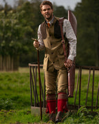 Tayside Socks ~ Brick Red