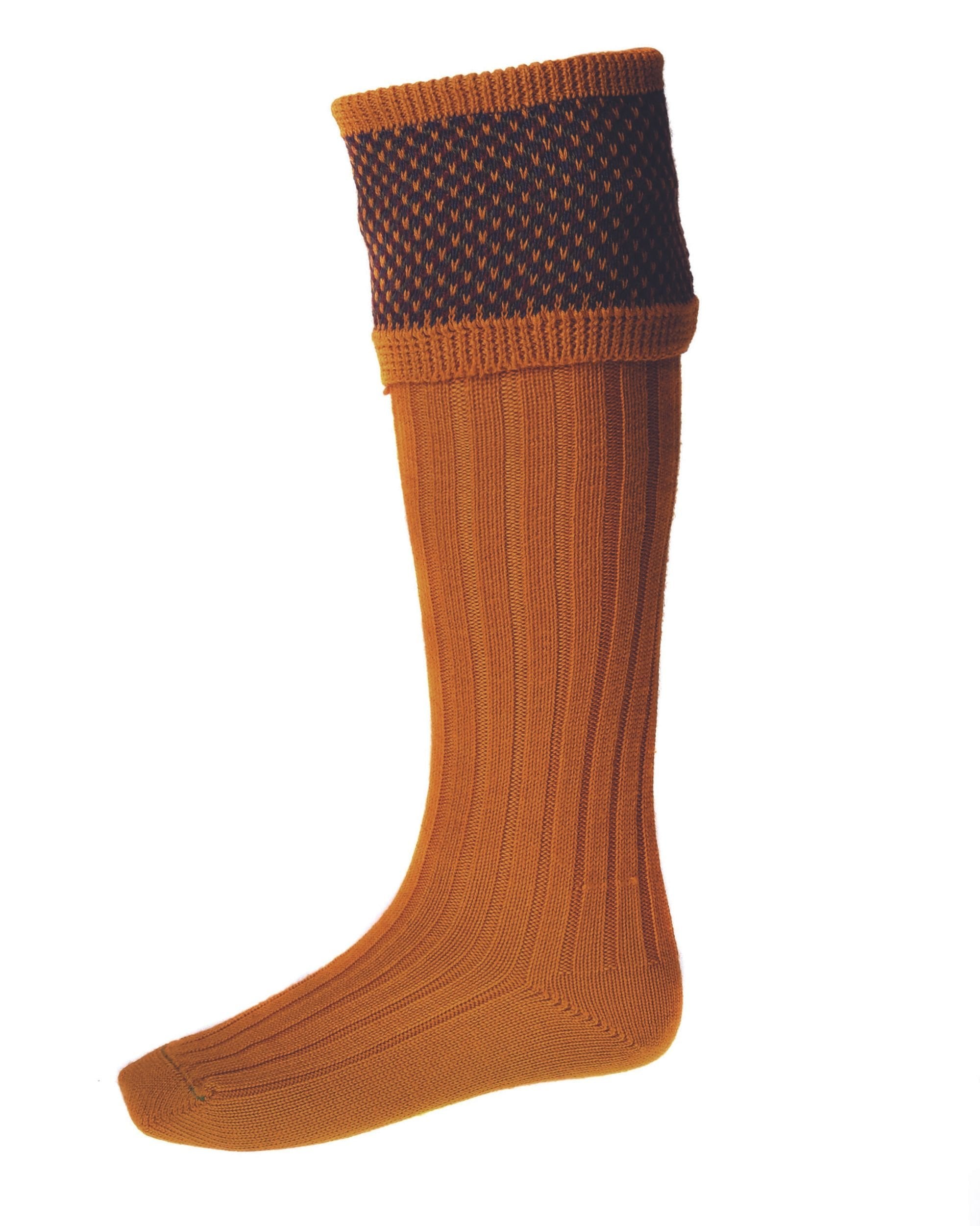 Tayside Socks ~ Ochre