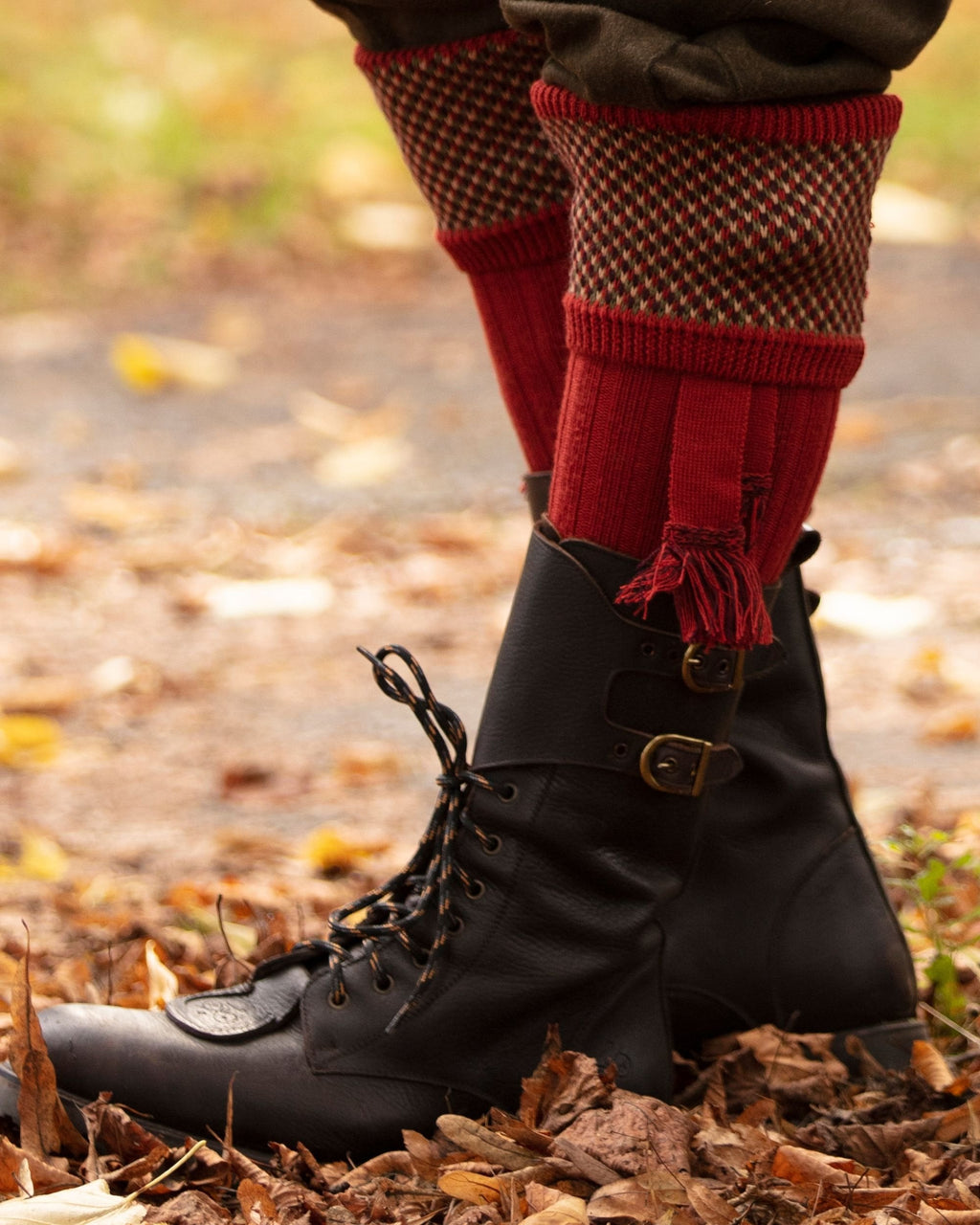 Tayside Socks ~ Chestnut