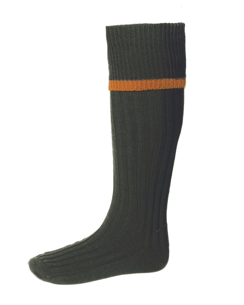 Estate Socks ~ Spruce & Ochre