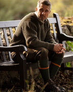 Estate Socks ~ Spruce & Ochre