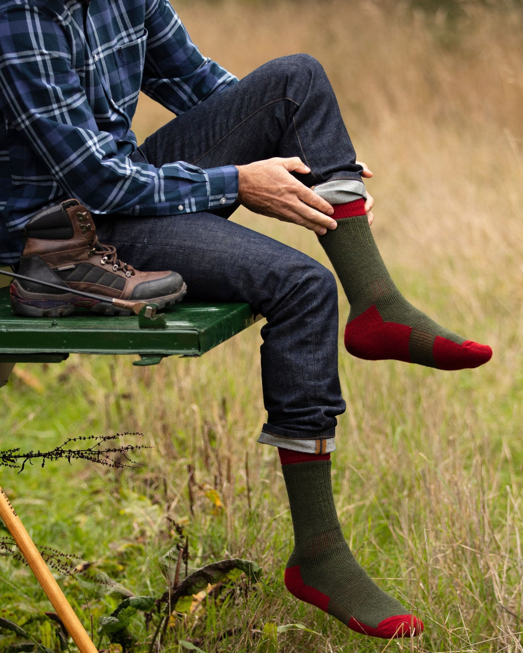 Glen Socks ~ Spruce