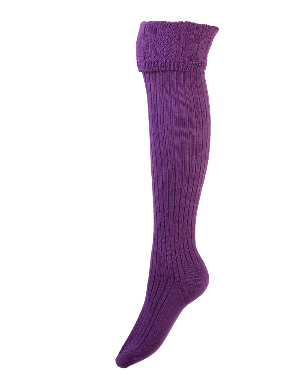 Lady Glenmore Socks ~ Orchid
