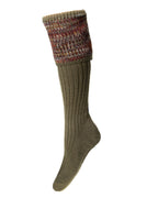 Lady Katrine Socks ~ Dark Olive