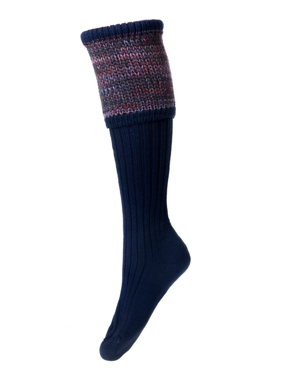 Lady Katrine Socks ~ Navy
