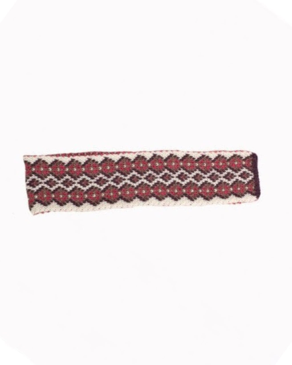 Ladies Fairisle Headband ~ Thistle
