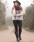 Lady Harris Socks ~ Bilberry