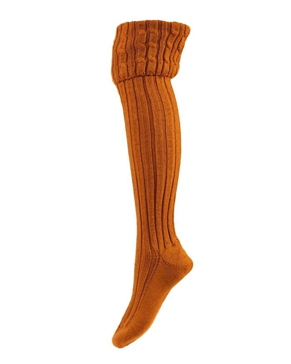 Lady Harris Socks ~ Ochre