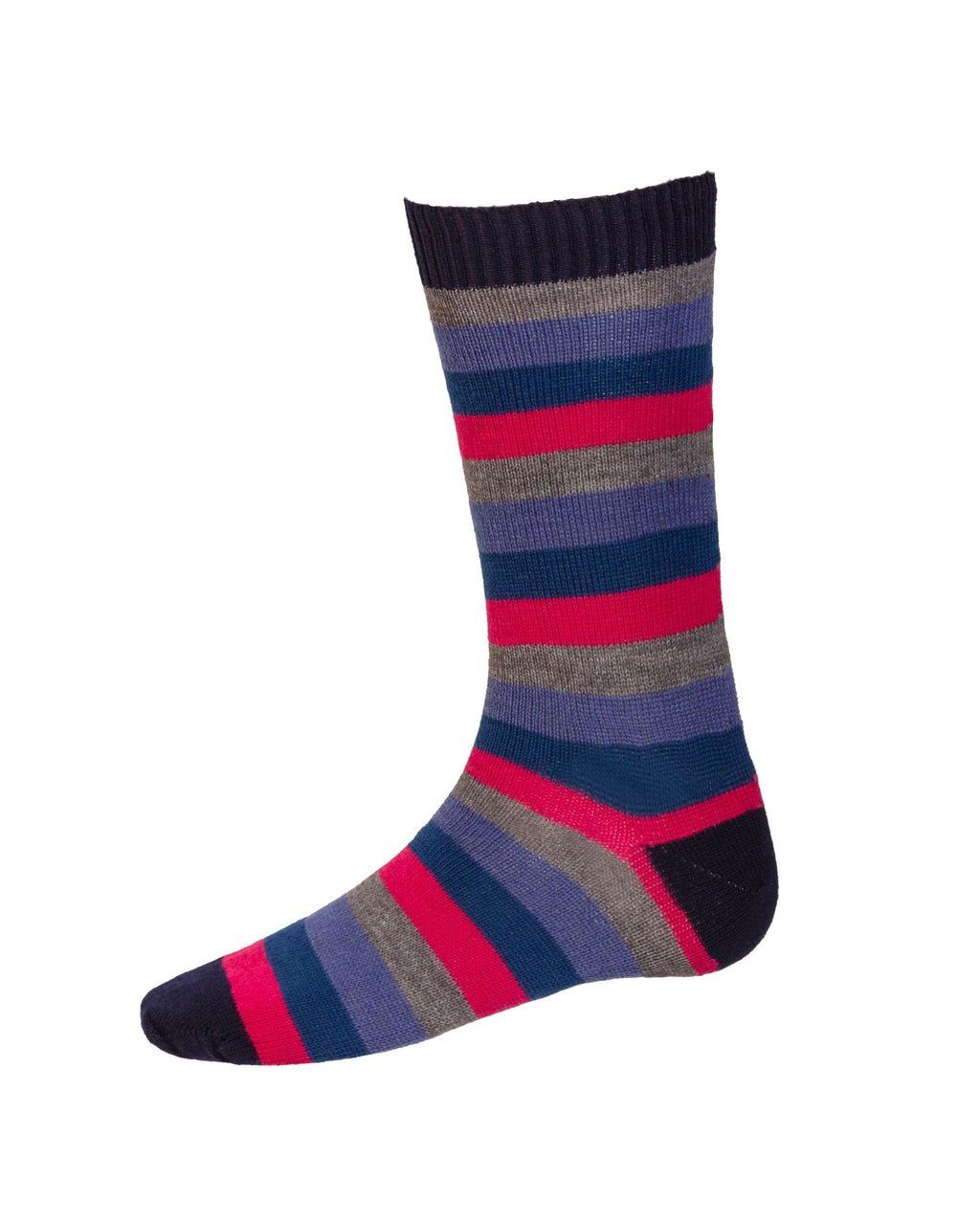 Stripy Socks ~ Navy