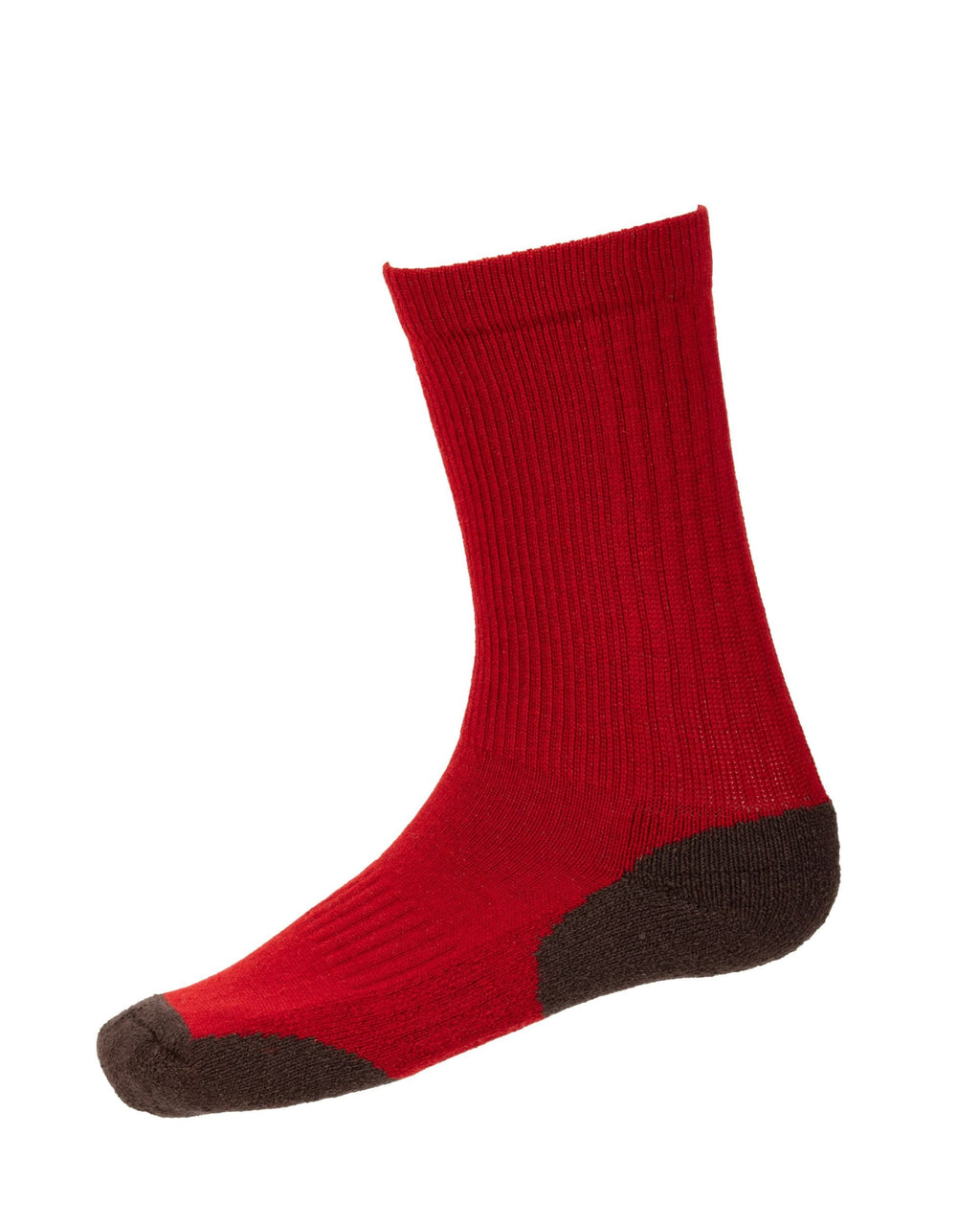 Ben Trek Socks ~ Brick Red