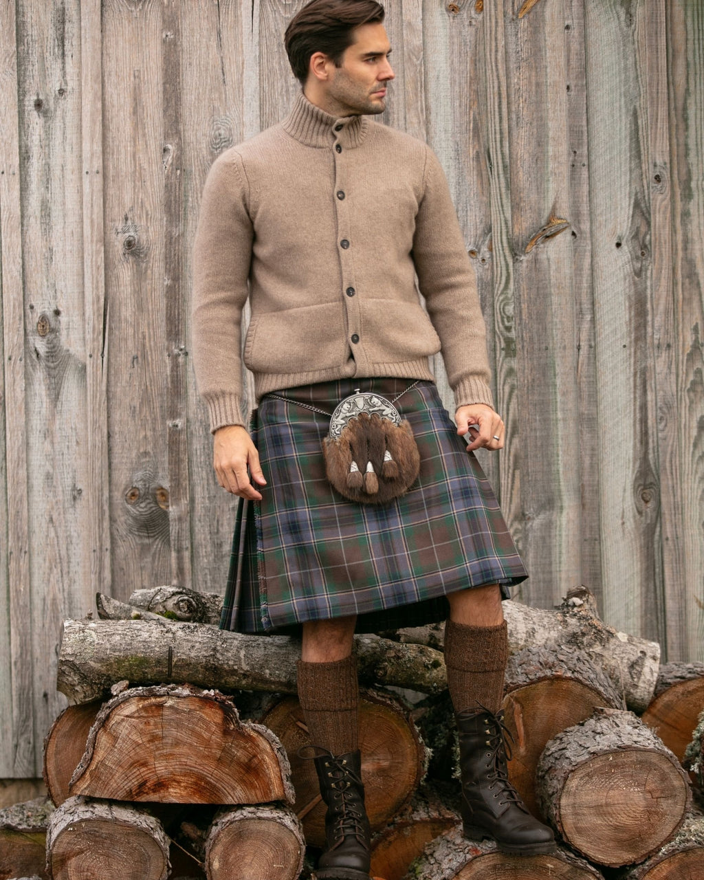 Hebridean Socks ~ Hazelnut