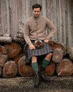 Harris Socks ~ Ancient Green