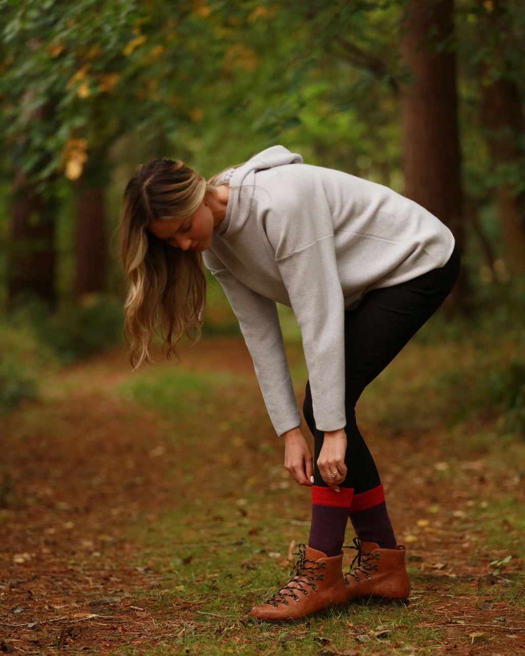 Lady Glen Socks ~ Thistle